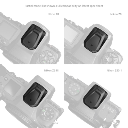 SmallRig 6246 - 2x osłona gorącej stopki do Nikon (Hot Shoe Cover) - przykłady kompatybilności
